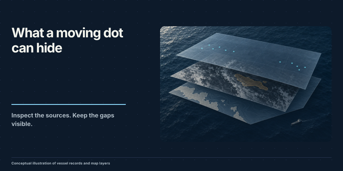 What a moving dot can hide